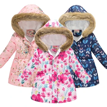 

Multiple Styles Winter Kids Jacket High Quality Thick Warm Cotton Girls Coat Cartoon Girls Jackets Hooded Zipper Boys Outerwear