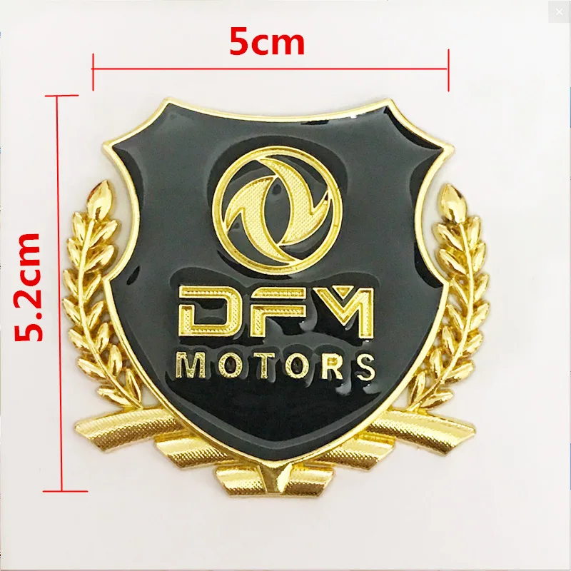 Для DFM, Dongfeng, автомобиль Пшеница Спайк эмблема тикер
