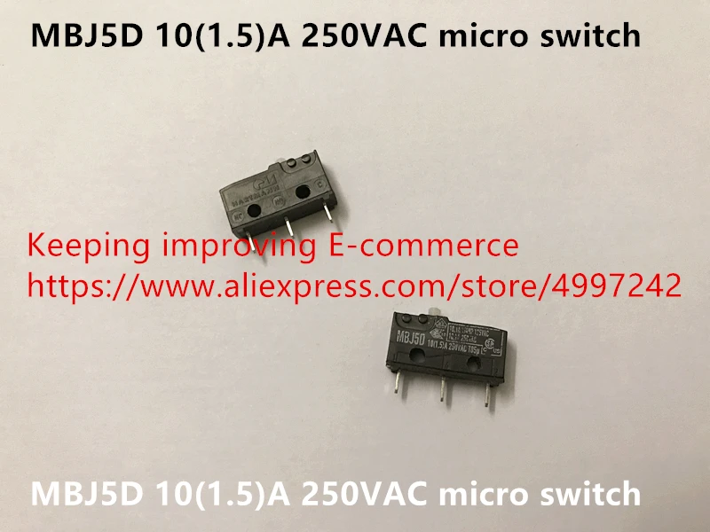 micro interruptor 100 mbj5d 1015 a de 250vac original 01