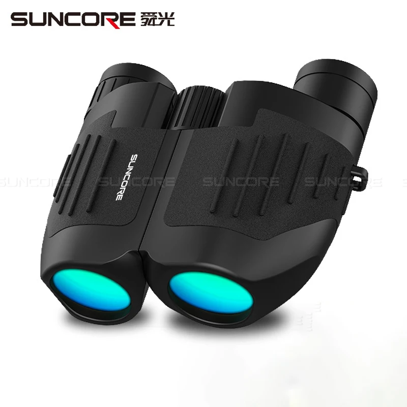 Бинокулярный портативный оптический объектив SUNCORE 10x25 телескоп для охоты