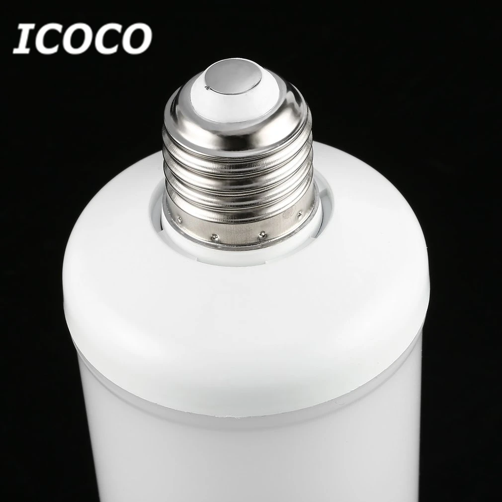 ICOCO E27 SMD2835 светодиодный светильник с пламенным эффектом, светильник без пламени, имитирующий ночной Светильник для рождественского фестиваля, декор для домашнего бара