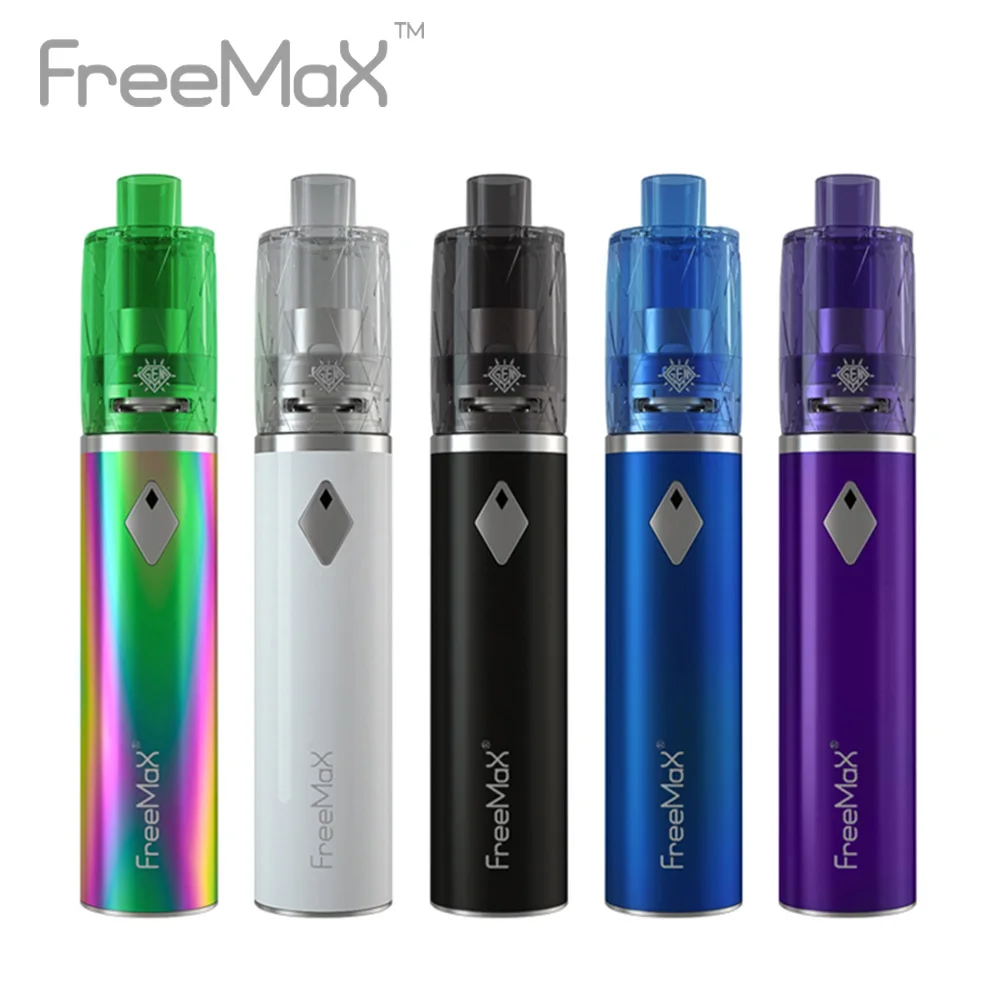 

Original Freemax GEMM 80W Starter Kit with 2900mAh Battery & 2ml/5ml GEMM Tank Vape Kit Pen Kit vs wand