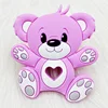 1PCS BPA Free Silicone Teethers Cartoon Animal DIY Pacifier  Baby Toys  Sensory Nursing Gift 2