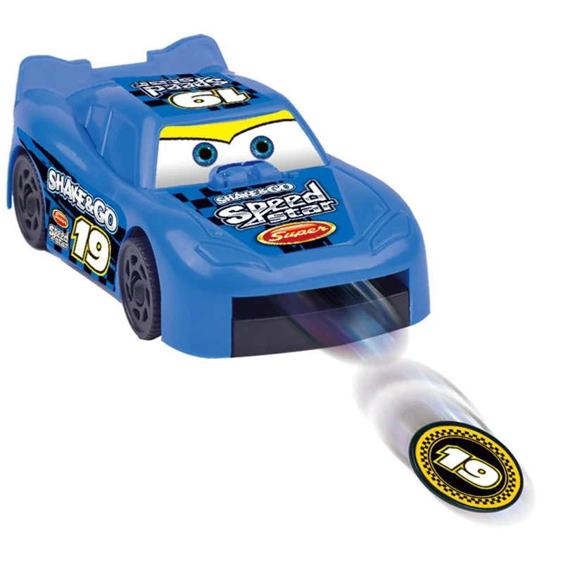 

Disney Lightning McQueen catapult car burst shooting car battle catapult car coin shooting toy Battle toy surprise gift