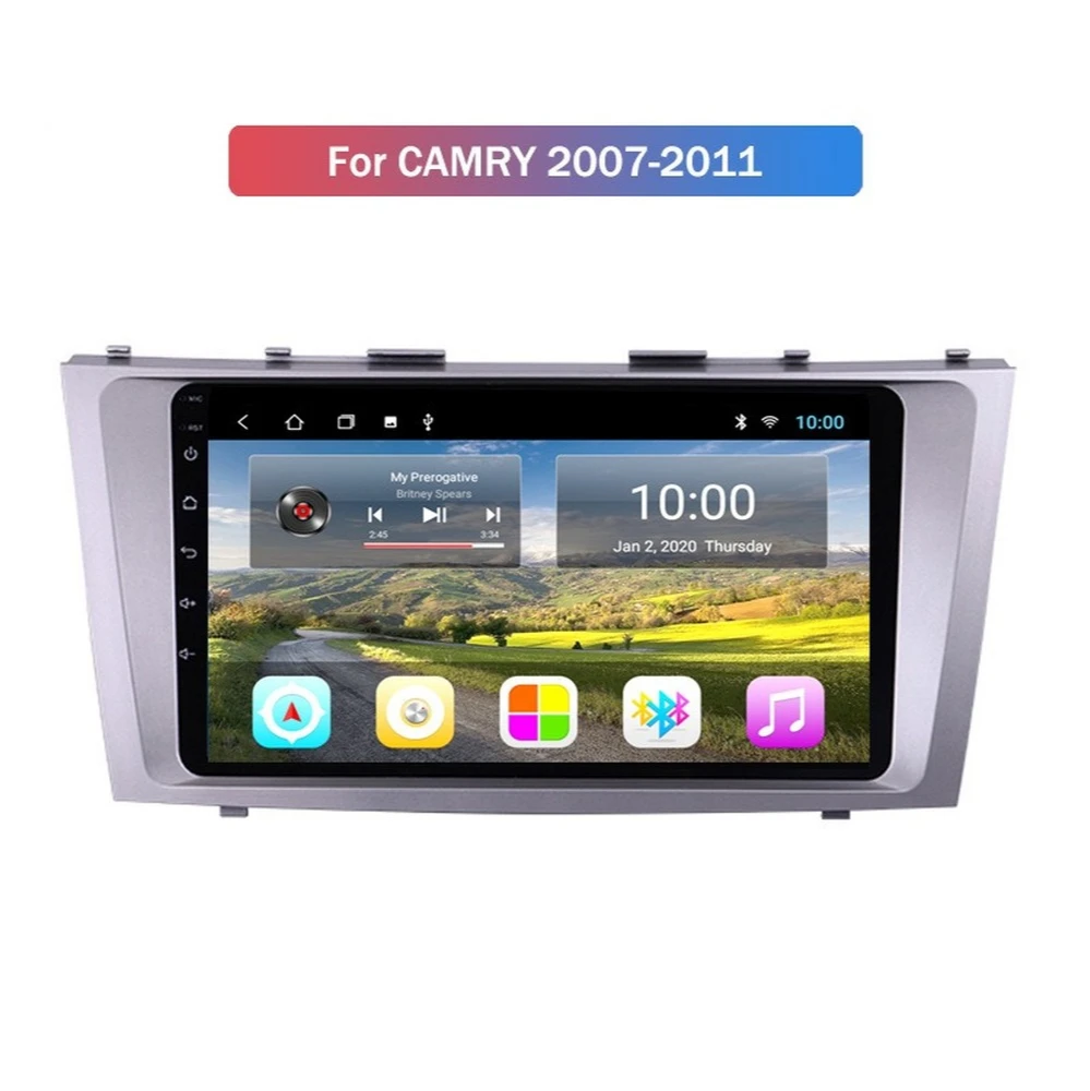 Автомобильный мультимедийный плеер Android GPS-навигатор 6 ГБ + 128 Гб для TOYOTA CAMRY 2007-2011