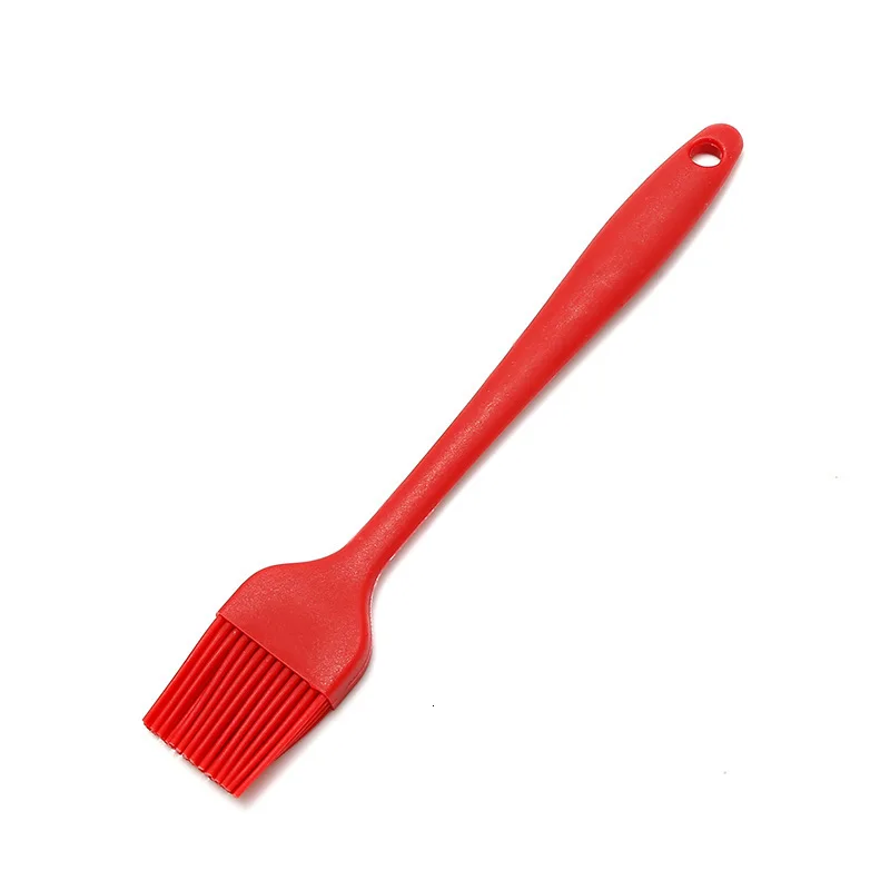 Red small oil brush 1 шт Lytwtw's силиконовые кухонные аксессуары набор столовых приборов столовые приборы красный/черный - Цвет: Red small oil brush