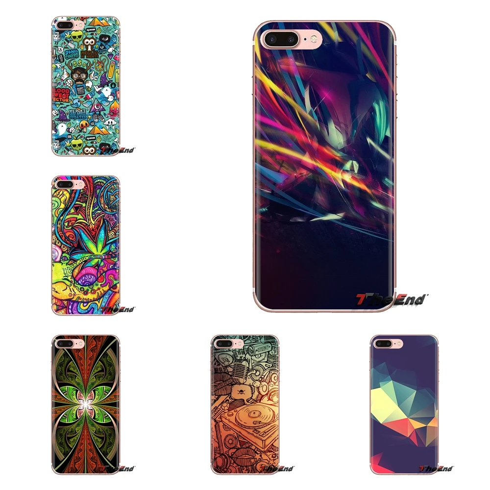 Silicone Shell Cases For LG G3 G4 Mini G5 G6 G7 Q6 Q7 Q8 Q9 V10 V20 V30 X Power 2 3 K10 K4 K8 2017 Abstract Doodle Drawing small |