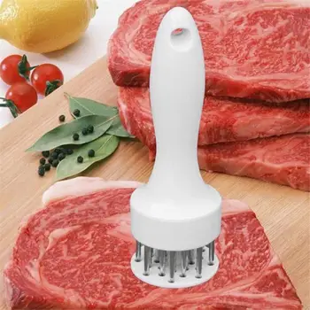 

Meat Tenderizer Sharp Needle Non-slip Handle Stainless Steel Nonstaining Steak Pork Beef Tenderness Kitchen Cooking Accessories