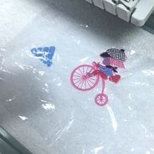 Компьютерная вышивка специальная Плотная пленка для изготовления плюшевых игрушек полотенце свитер ткань с прозрачным тиснением