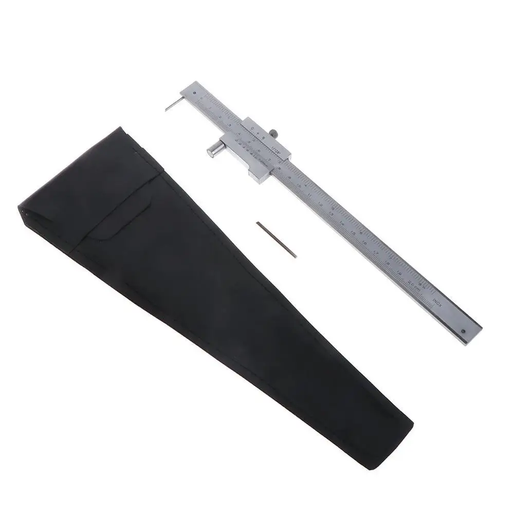 

0-200MM 0-300MM Marking Vernier Caliper With Carbide Scriber Needle Parallel Marking Gauging Ruler Measuring Instrument Tool