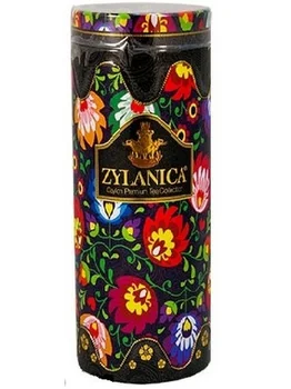 

Tea zylanica folk desing, black, black leaf, OPA, with candle, 100 gr