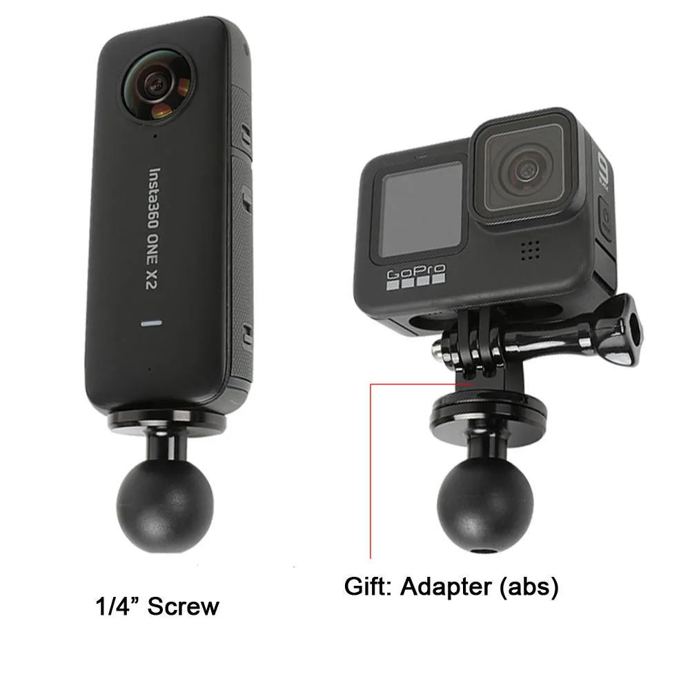 EJ.life Support pour caméra avec fixation rapide et support de montage pour  caméra sport Insta 360 GO2 - Cdiscount Appareil Photo