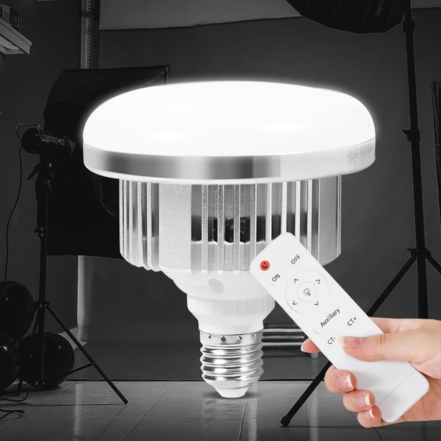 Lumiere LED Video Dimmable Bicouleur, 2 Paquet Kit d'éclairage