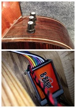 

2019 New Original Finland B Band A11 pickup EQ factory price B Band A11 3 knobs preamp eq system B Band pickup free shipping A11