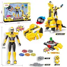 

2021 MiniForce Transformation Action Figure Toys Agent Toys X Volt Semey Air Force With Small Kids Toys For Boys Gifts Yellow