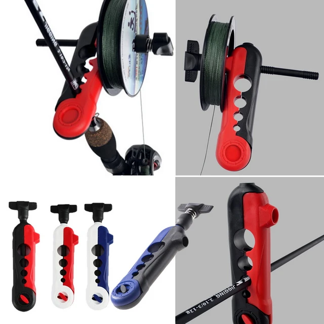 New Portable Fishing Line Winder Reel Spool Spooler Machine