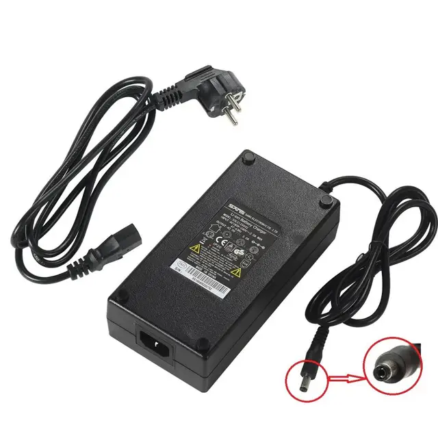 Original Sans Charger 42v3a With Dc2 1 Plug Model Sslc126v42 For 36v Voltage E Bike Lithium Ion Battery Electric Bicycle Accessories Aliexpress