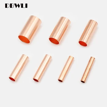 

1000PCS 1.5mm2 φ1.5 mm Copper connecting pipe wire joint small copper tube Copper Connection Tube Wire Connector