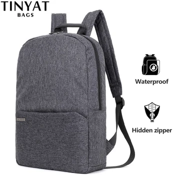 

Men Laptop Backpack for 15 ''Computer Mochila Escloar Waterproof School Backpack Bag for teenage Canvas Shoulder Backpack