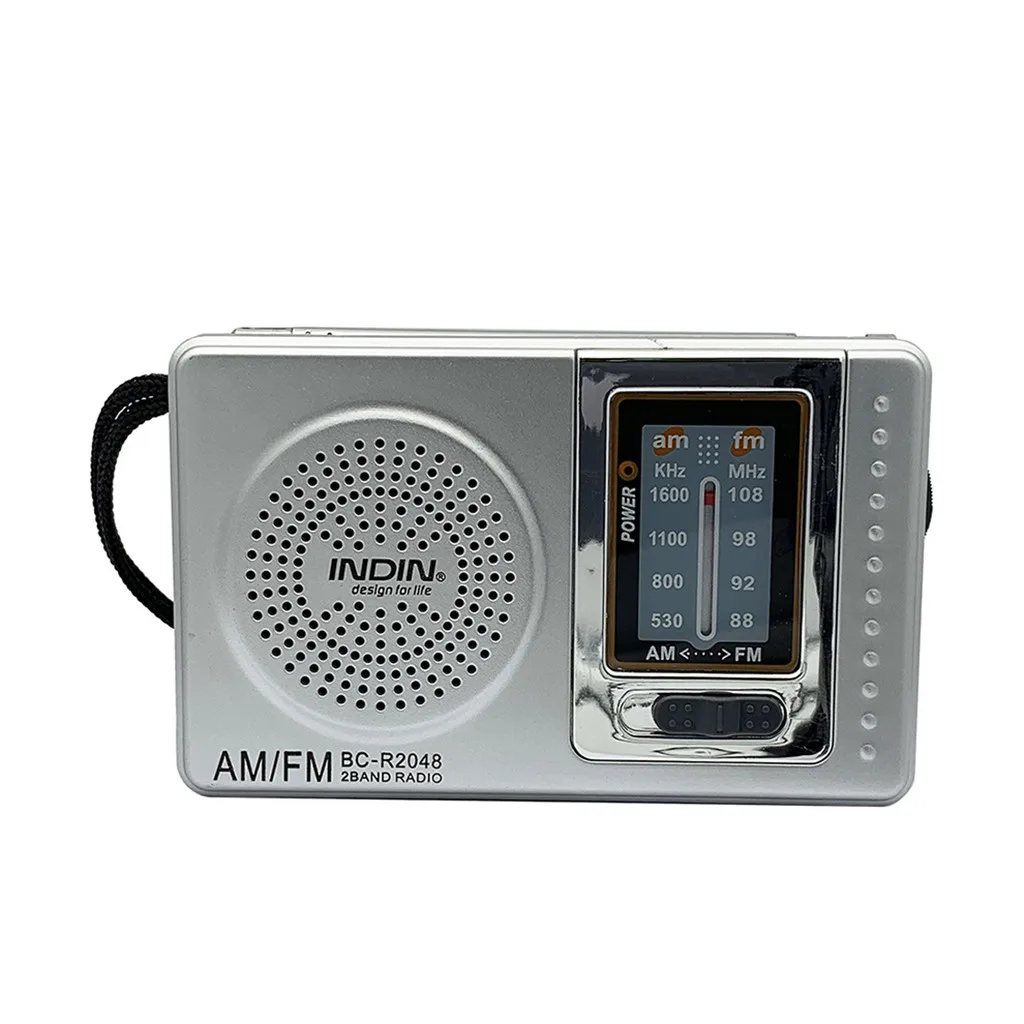Радио портативное радио Pocket AM/FM транзистор радио-батарея с разъемом для наушников радио транзистор - Цвет: As show