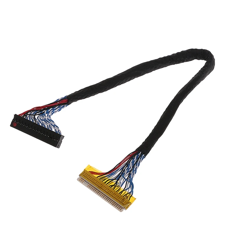 8 Bit LVDS Cable FIX 30 Pin 2ch For 17 26inch LCD LED Panel Controller 25cm 1