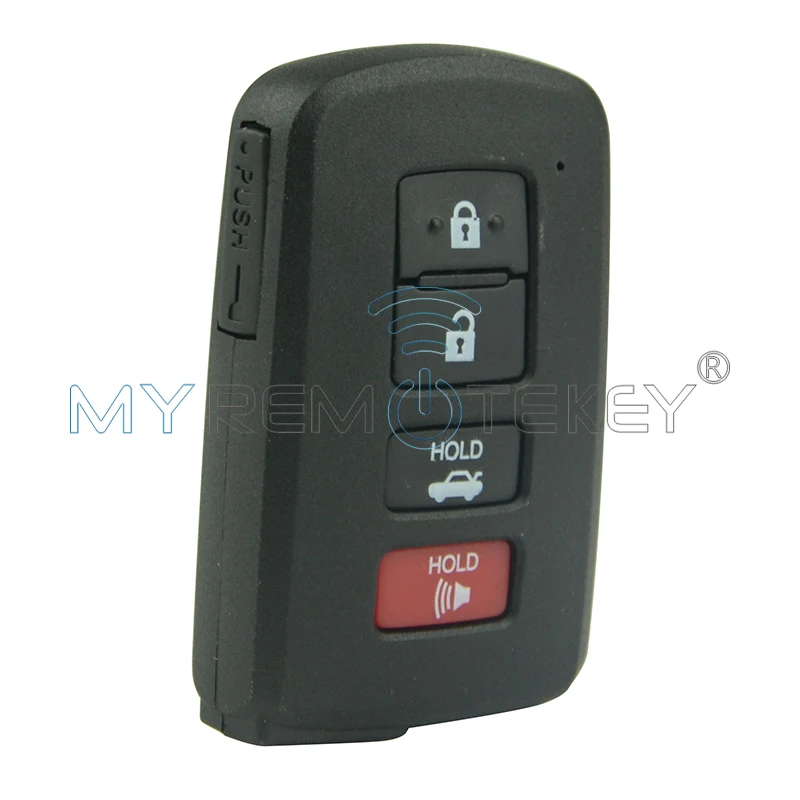 Умный чехол для ключей HYQ14FBA Toyota Avalon Camry Corolla 2012 2013 2014 2015 4 кнопки remtekey|shell toyota|shell