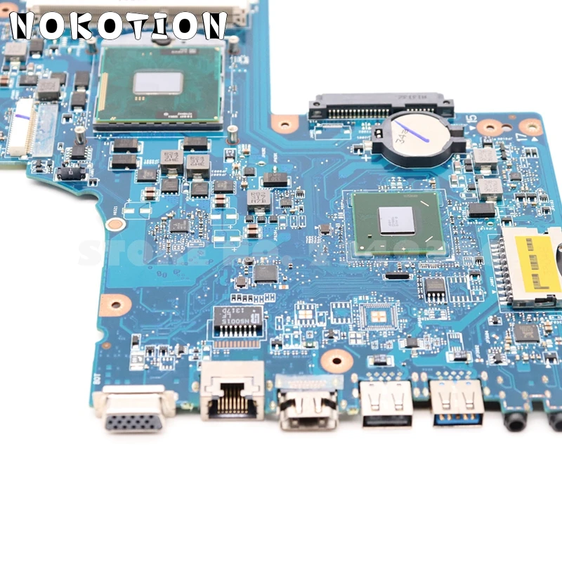 NOKOTION новая H000052740 основная плата для Toshiba Satellite L850 C850 материнская плата для ноутбука 15,6 дюймов HM70 GMA HD DDR3 Бесплатный процессор