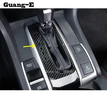

Car Sticker Styling Front Shift Stall Paddle Cup Lamp Frame Trim Molding Parts 1pcs For Honda Civic 10th Sedan 2016 2017 2018