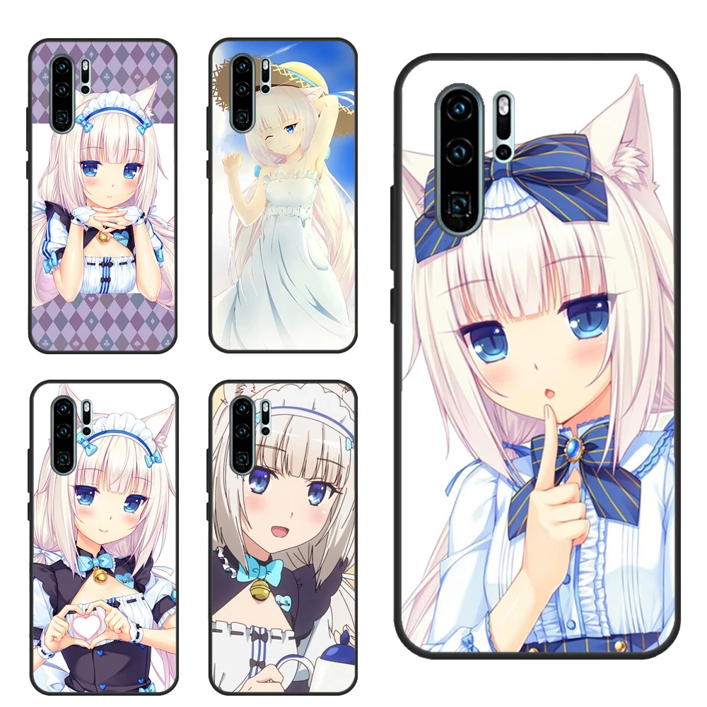 Vanilla Nekopara Anime For Huawei P30 Lite P40 P20 Pro Nova 5T P Smart 2019 Case Honor 20 10 X 8X 9X | Мобильные телефоны и
