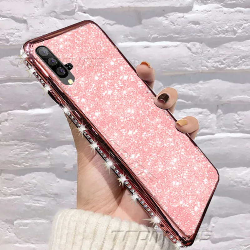 

Soft Diamond Glitter Case For Huawei P30 P20 P Smart Plus Y5 Y6 Y7 Y9 Prime Pro 2019 Honor 10i 20i 20 10 Lite 8X 8C 8A 8S Cover