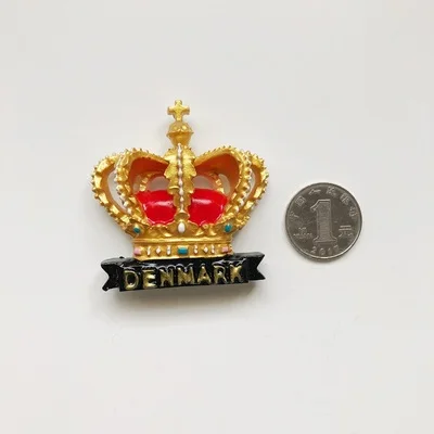denmark Стерео страны, Норвегия, Дания, Финляндия, Швеция, исландский магнит на холодильник, наклейка для украшения кухни, фотобумага - Цвет: denmark