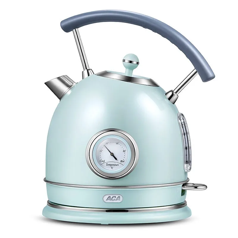 

Household Retro Electric Kettle 1.8L Insulation Kettle 304 Stainless Steel Electric Kettles Anti-dry Small Electric Water Kettle