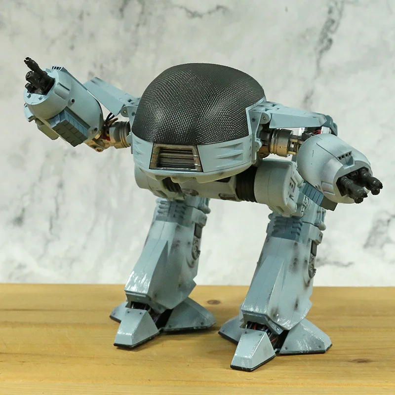 Классическая экшн-фигурка Robocop ED-209 со звуком из ПВХ коллекционная игрушка |