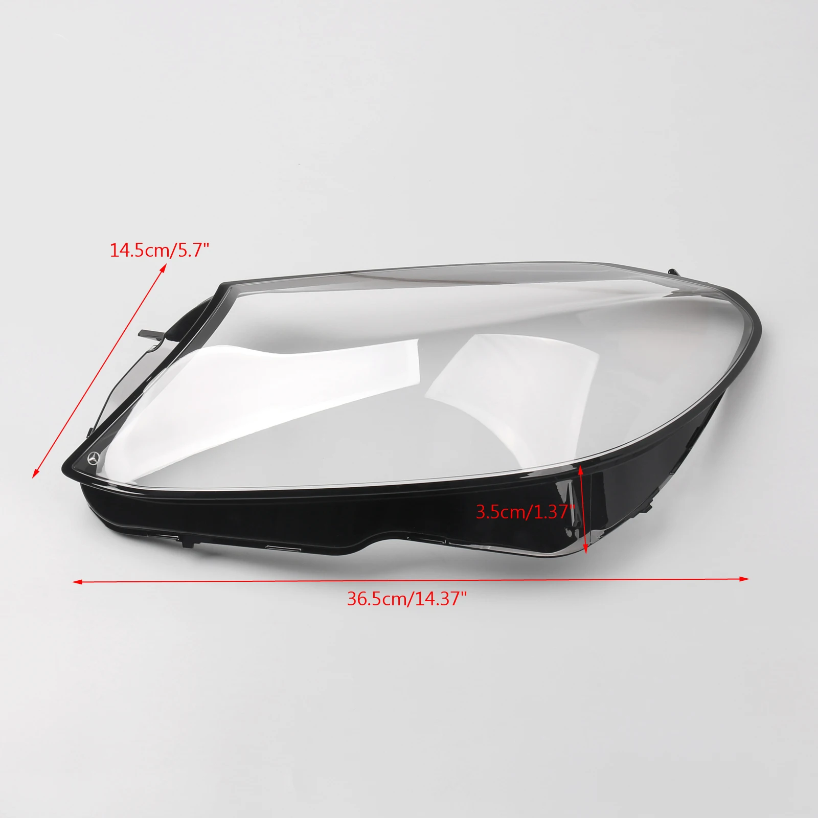 Areyourshop одна сторона фары крышка фары линзы для Benz W205 C180 C200 C300-фары крышка объектива автомобильные запчасти