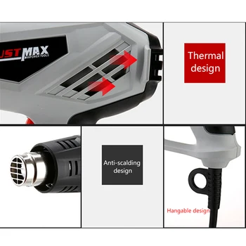 

2000W Hot Air Electric Welding tools Automotive Film Old Paint Removal