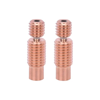 

Funssor 1pc 1.75MM BI metal throat E3D V6 throat copper alloy throat high quality for prusa i3mk3/mk3s