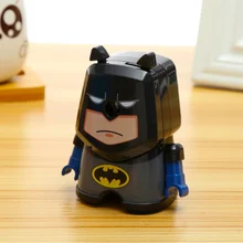 Прекрасный мультфильм "Marvel" Бэтмен точилка для карандашей классический дизайн студента прекрасный рукоятка Механическая точилка для карандашей