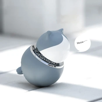 

Car Cat Aroma Diffuser Air Freshener Osmanthus Perfume Metal Clip Elastic Air-Freshing for Home Office Blue