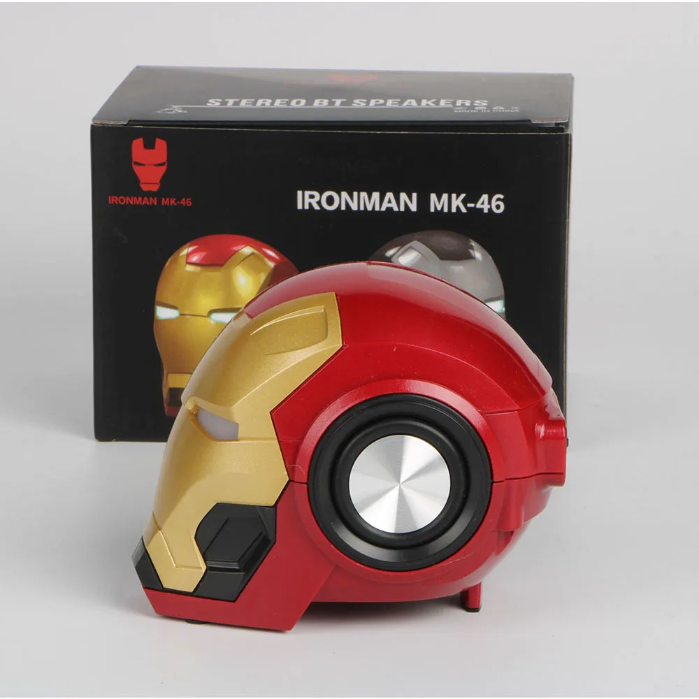 Iron Man Hand-made Bluetooth Speaker Creative Cartoon Gift | Игрушки и хобби