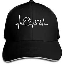 Мужская бейсбольная кепка с принтом в виде лапы на заказ, регулируемая простая бейсбольная кепка