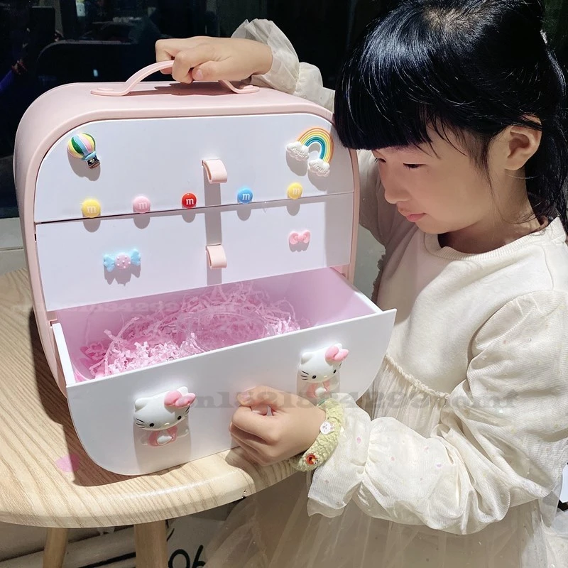 Agrarisch werkloosheid bon Kinderen Hoofddeksels Opbergdoos Meisje Prinses Dressing Leuke Haarspeldjes  Sieraden Doos Kis 'S Opslag Containers Make Up Organizer Box|Opruimdozen &  Afvalbak| - AliExpress