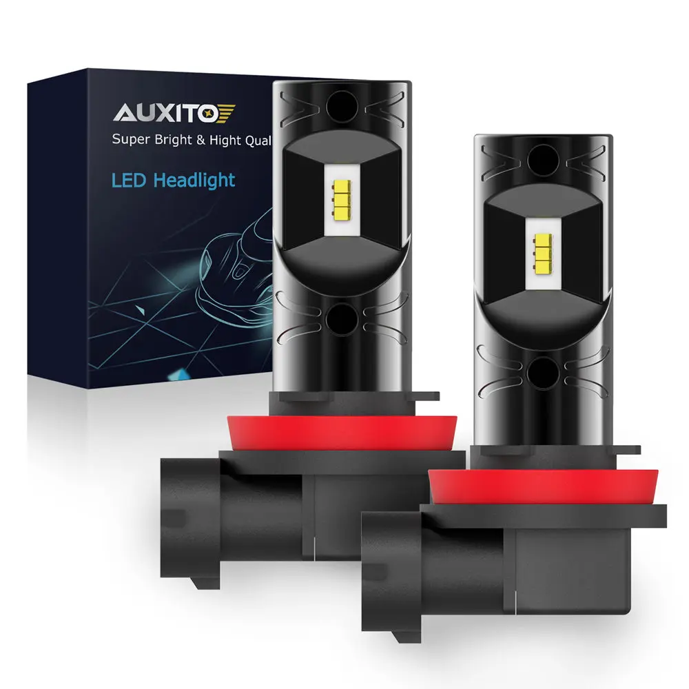 AUXITO 1200LM H8 H11 Светодиодный противотуманный фонарь 9005 без ошибок 12 В автомобиля DRL лампа Canbus для Mercedes Benz W203 W211 W204 W210 W124 AMG