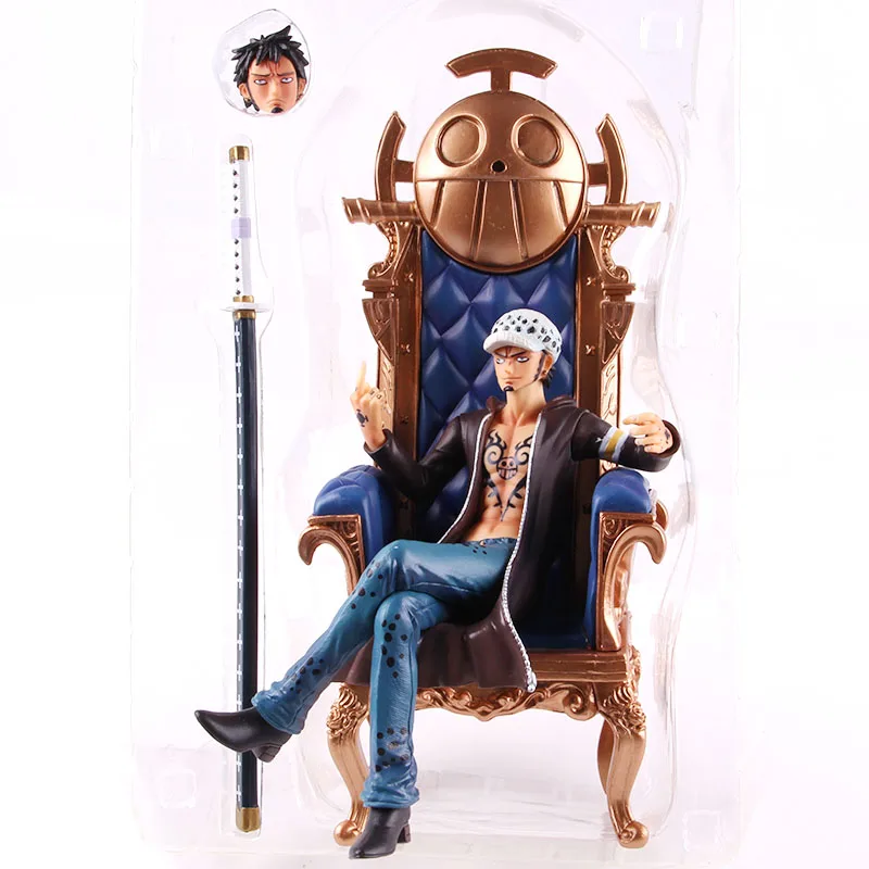 Аниме one piece Trafalgar Law GK one piece Фигурки ПВХ фигурка Коллекционная модель игрушки - Цвет: no colorful box