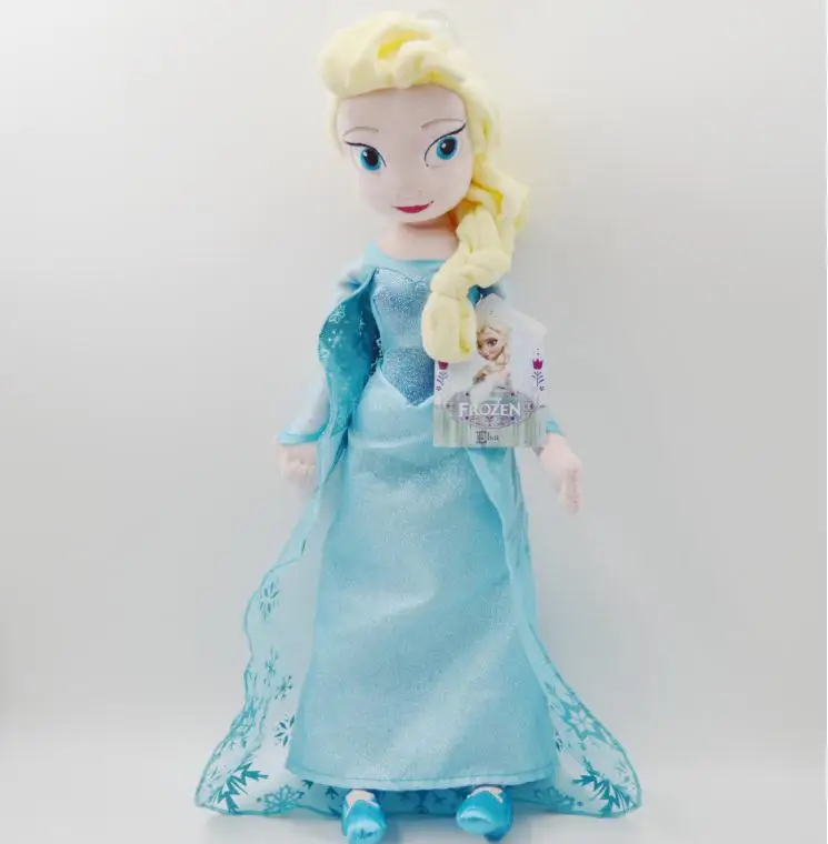 40/50CM Frozen2 Princess Anna Elsa Dolls Snow Queen Princess Anna Elsa Doll Toys Stuffed Frozen Plush Kids Toys Christmas Gifts