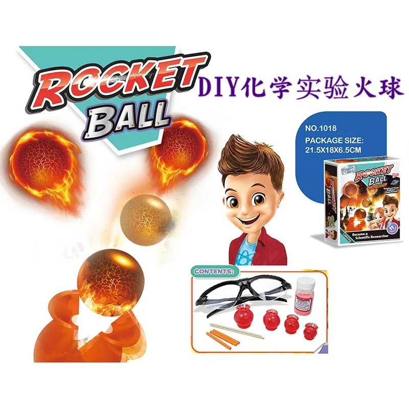 

Teenager Students DIY Toy Science Chemistry Experiment Fireball Bouncing Ball Set China Science Publishing & Media Ltd.(cspm) In