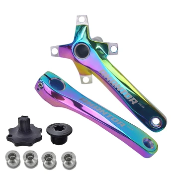 

AKANTOR AK Bike Crank MTB Mountain Bike Crank Set for Mountain Road Bike Fixed Gear Bicycle