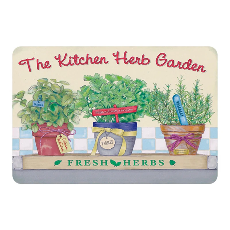 Flower garden tin sign vintage metal plate retro iron painting decor wall of home cafe bar gym garage pub