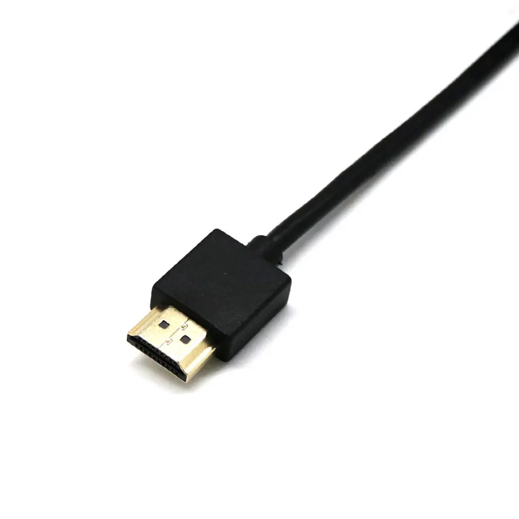 Черный Ультратонкий HDMI кабель для Bluray DVD PS3 HD TV XBOX LCD PC 1080P|Кабели VGA| |