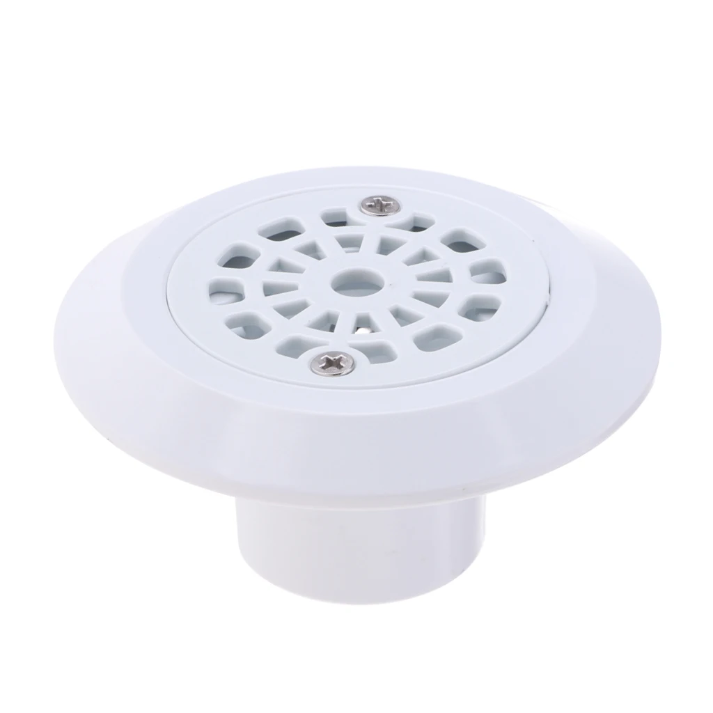 Durable Plastic Swimming Pool Drainer Water Outlet Surface Diameter 104mm