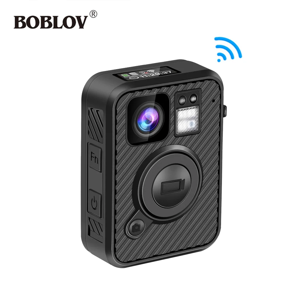 Камера BOBLOV 1440P с Wi-Fi полицейская камера 32 ГБ/64 ГБ F1 для наблюдения за телом DVR GPS